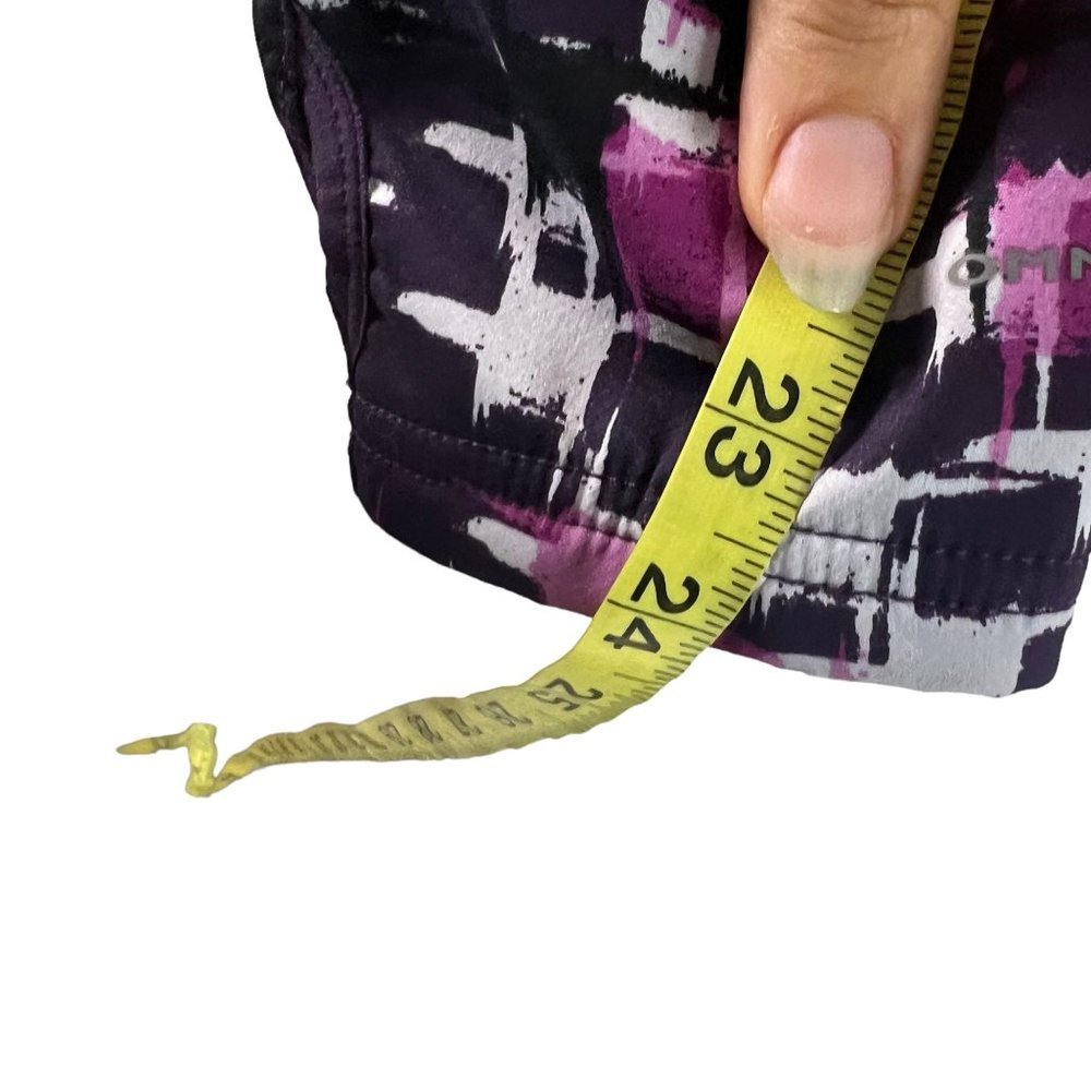 Columbia Purple Print Zip Up Lined Hooded Jacket XL - Picture 10 of 10